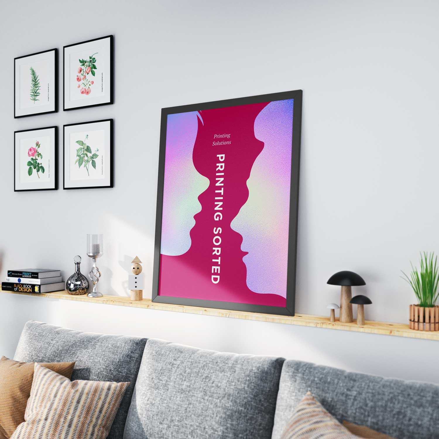A2 large-format custom printed posters, ideal for high-impact advertising, events, retail displays, and promotional campaigns.