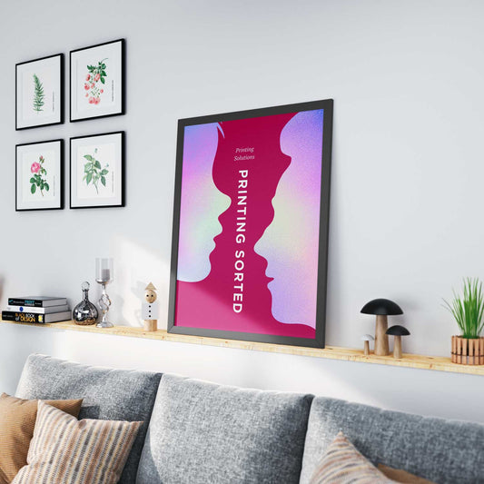 A2 large-format custom printed posters, ideal for high-impact advertising, events, retail displays, and promotional campaigns.