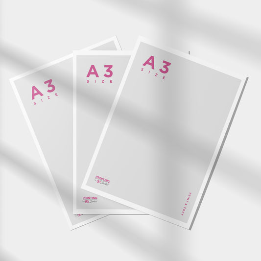 Stack of A3 size printer or copier paper with 'A3' and 'Rite' logos, indicating the brand or product line.